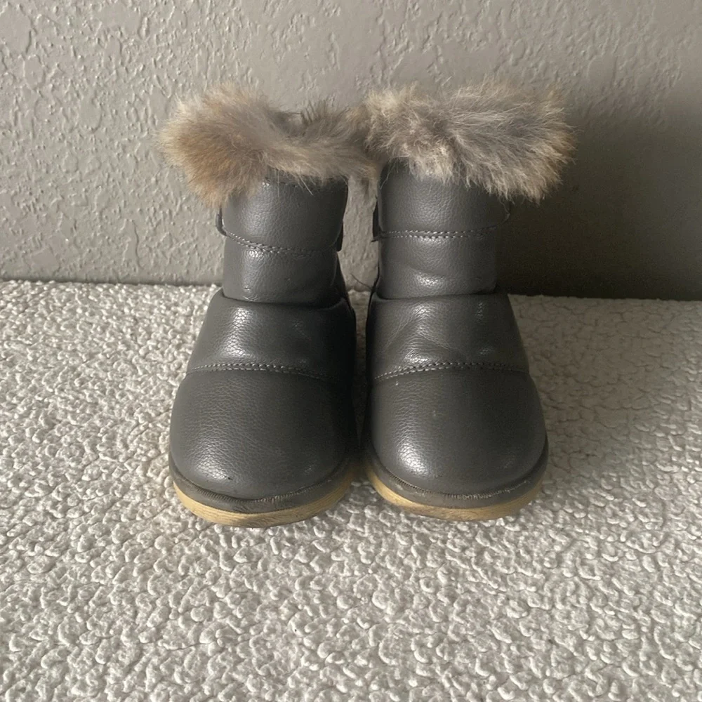 KVbabby Toddler boots Kids Snow Boots Girl's Warm Winter Boots